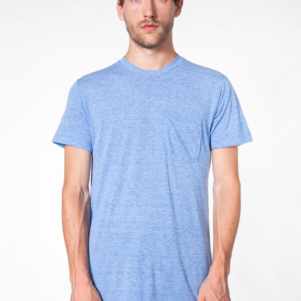 TR406 Tri-Blend Pocket S/S T-Shirt Thumbnail