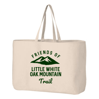 Friends of Little White Oak Mountain Trail Tote Bag Thumbnail