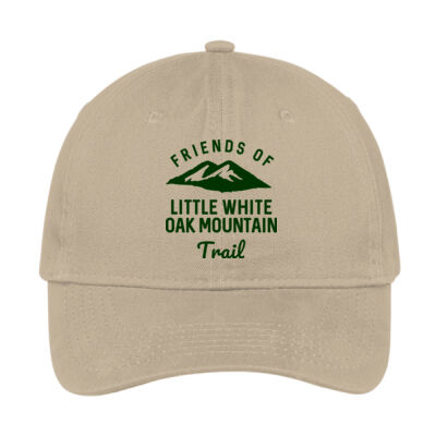 Friends of Little White Oak Mountain Trail Embroidered Twill Low Profile Baseball Cap Thumbnail